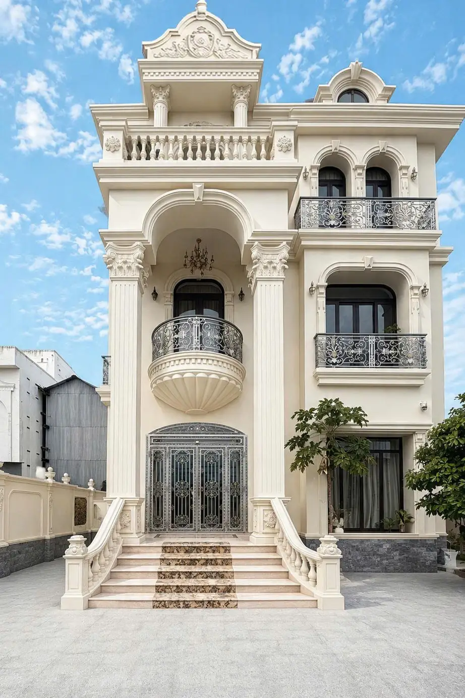 Hiện trạng — cổng phụ