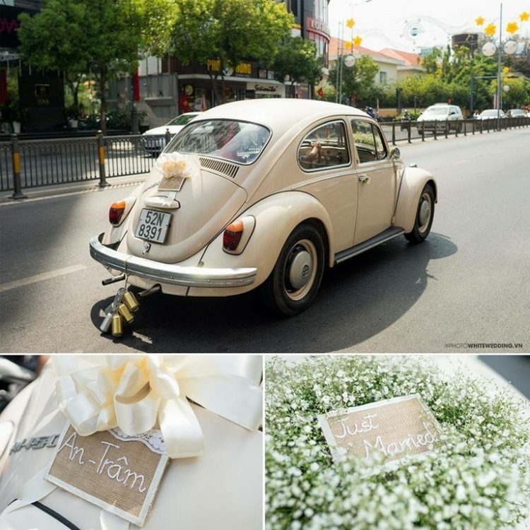 Trang trí xe hoa tươi