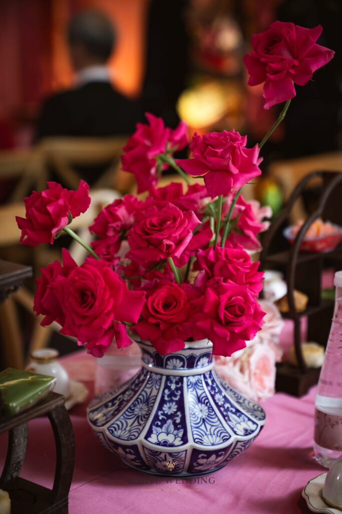 Hồng Môn Hoa Viên 28 batch trang tri le gia tien hong mon hoa vien white wedding 26