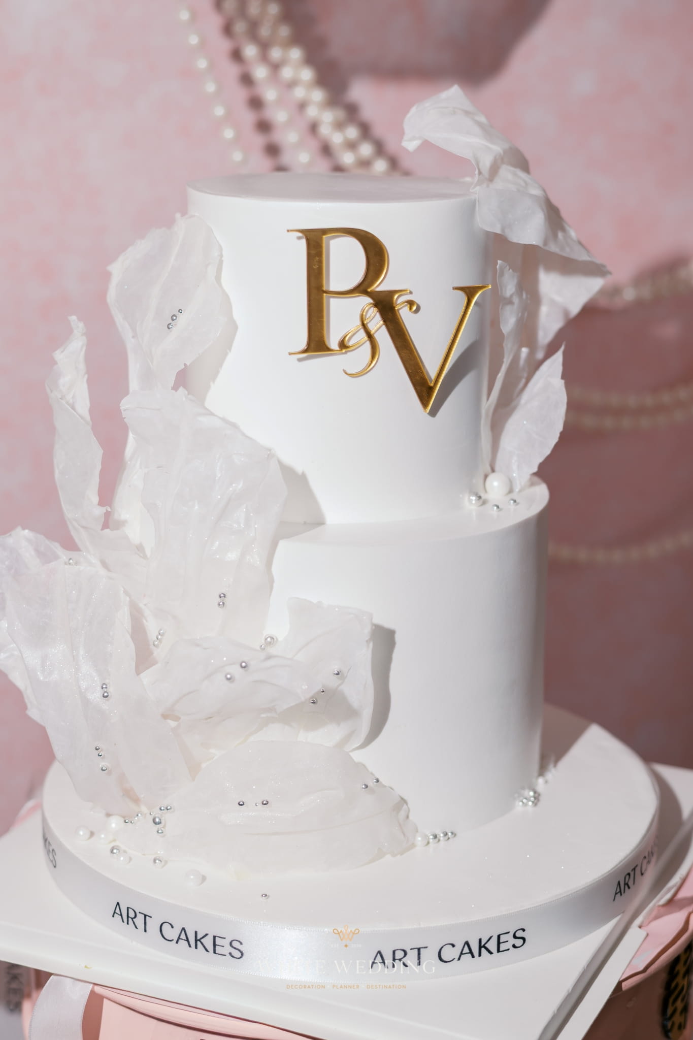 Fleur Ribbon 1 trang tri le dinh hon fleur ribbon white wedding 32 4