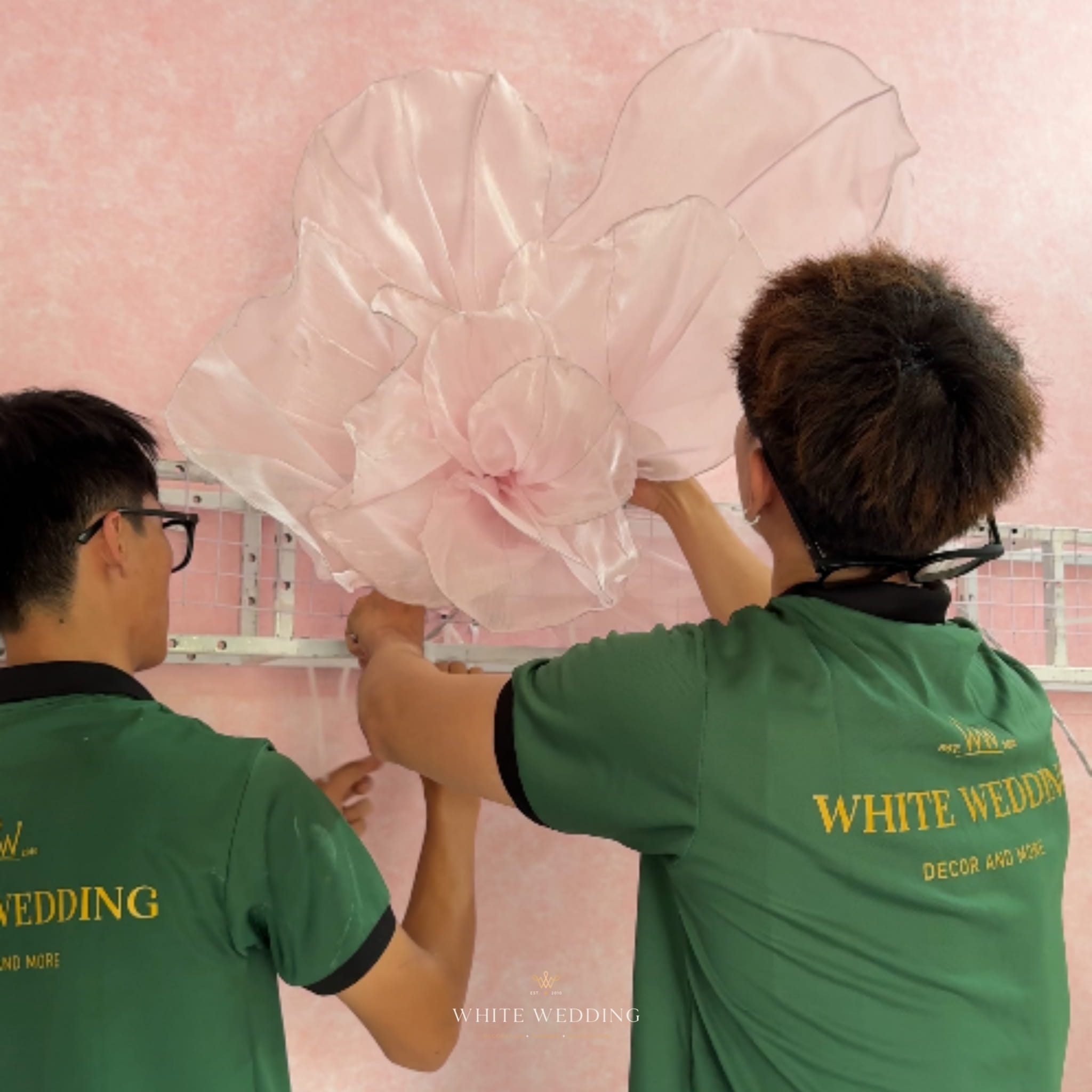 Fleur Ribbon 7 trang tri le dinh hon fleur ribbon white wedding 34 3