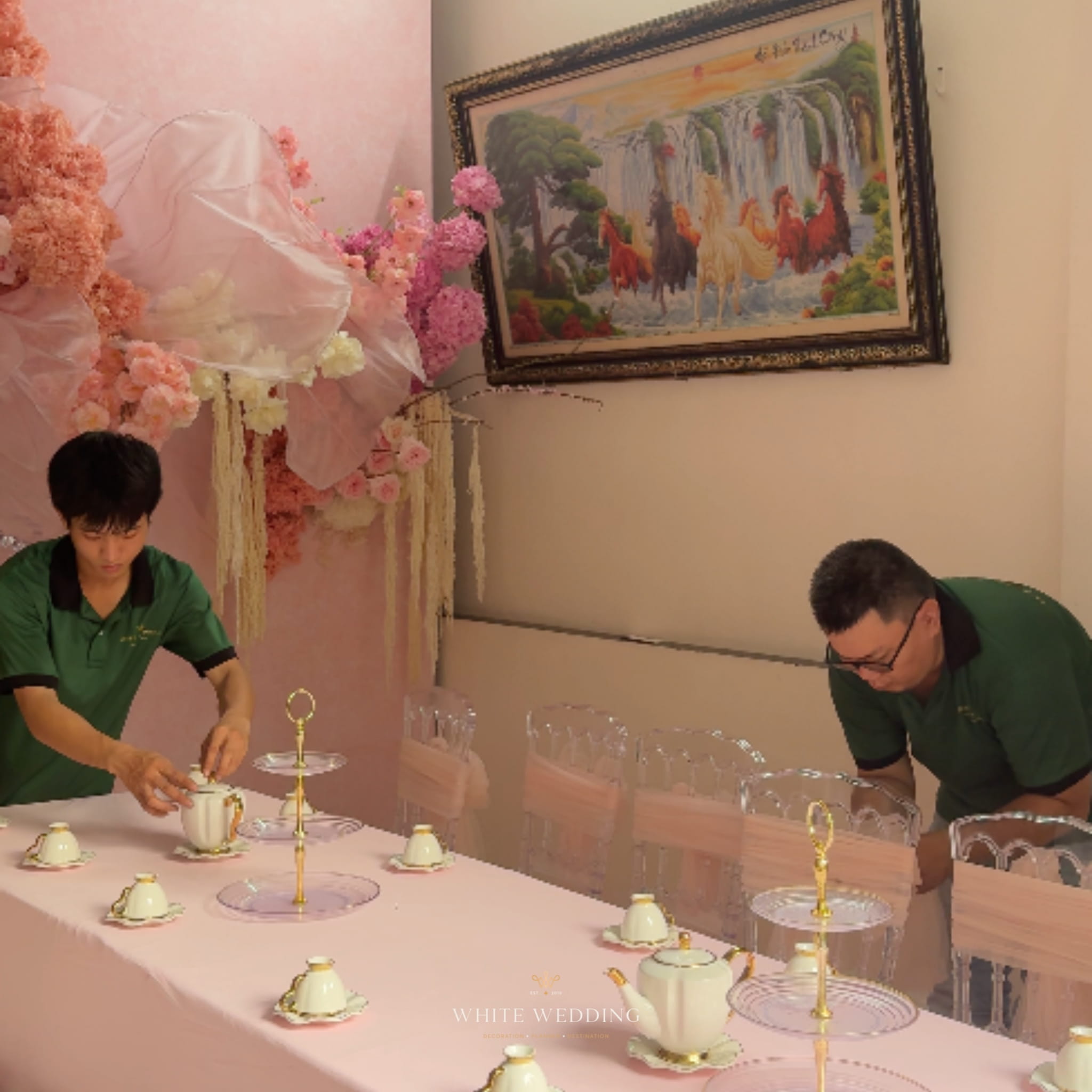 Fleur Ribbon 8 trang tri le dinh hon fleur ribbon white wedding 35 3