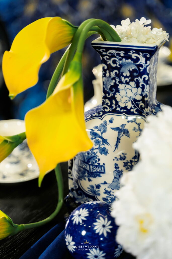 Hỷ Lễ Môn Đình 21 trang tri le gia tien hy le mon dinh white wedding 10