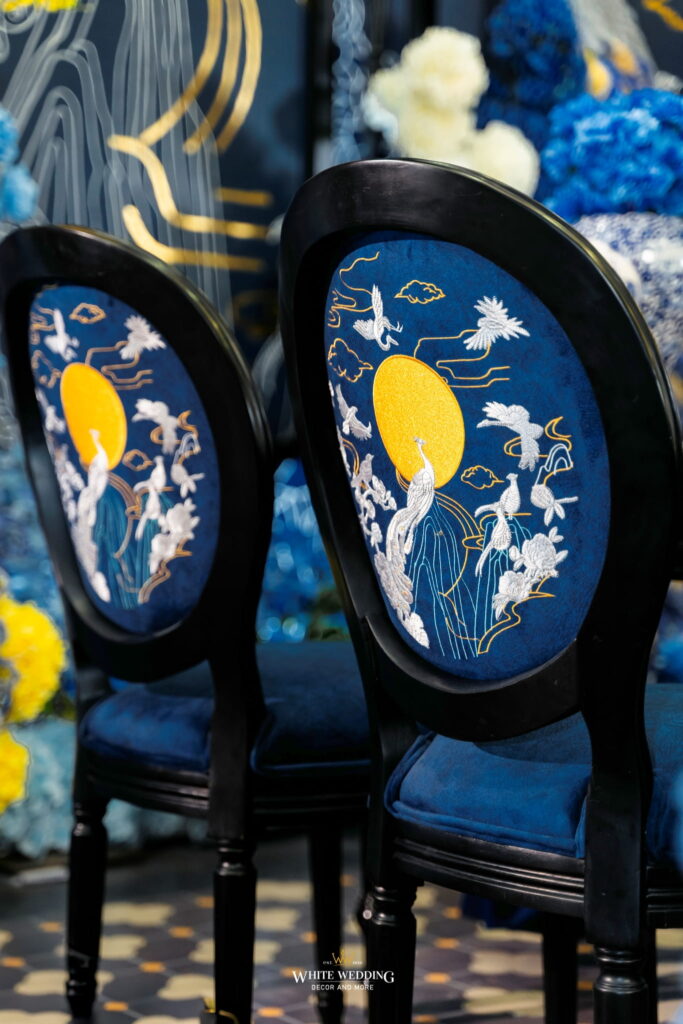 Hỷ Lễ Môn Đình 22 trang tri le gia tien hy le mon dinh white wedding 15