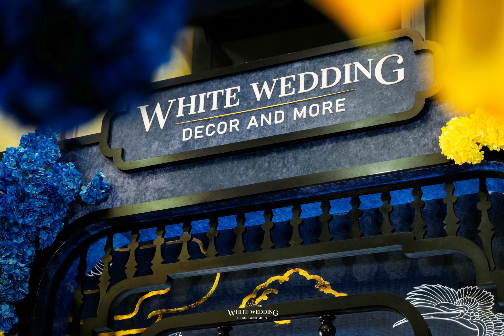 Hỷ Lễ Môn Đình 18 trang tri le gia tien hy le mon dinh white wedding 8