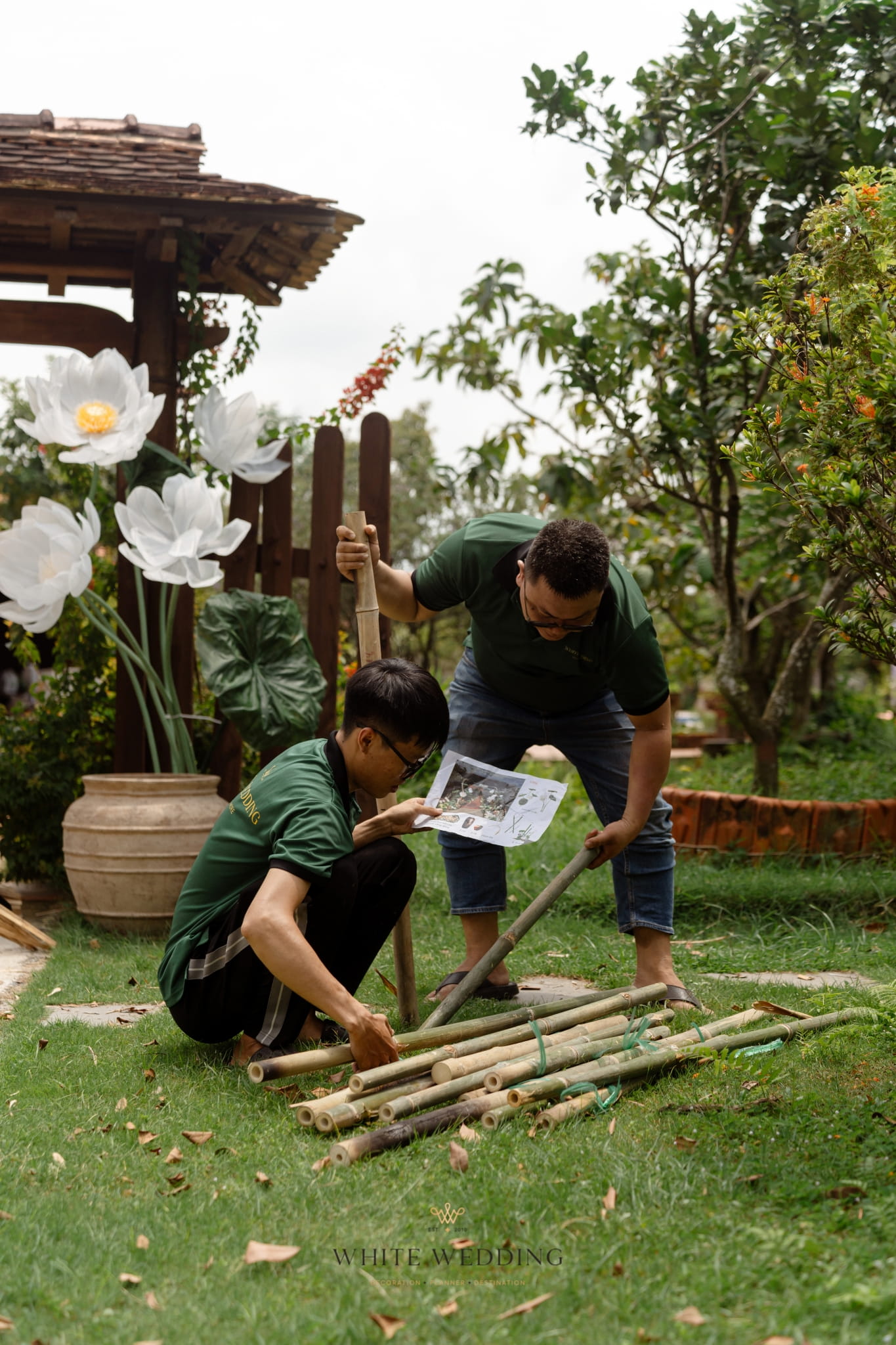Liên Vân Nhã Sắc 14 trang tri le gia tien lien van nha sac white wedding 14 1
