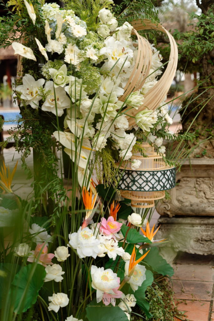 Liên Vân Nhã Sắc 36 trang tri le gia tien lien van nha sac white wedding 38