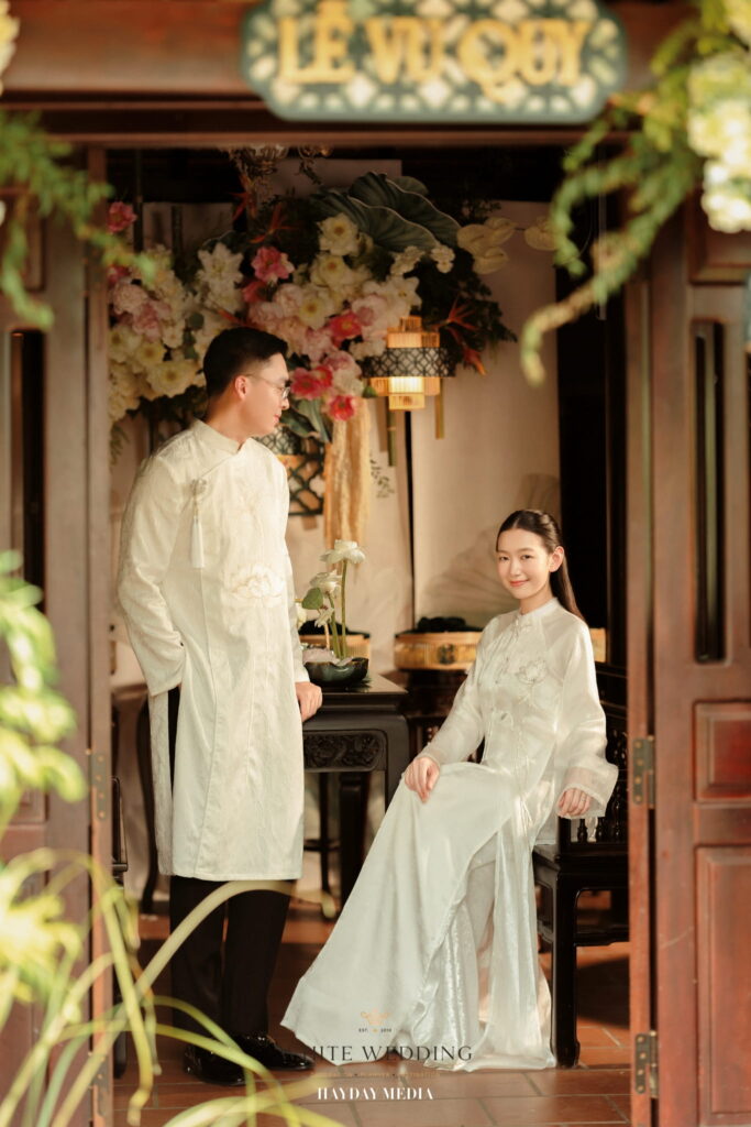 Liên Vân Nhã Sắc 34 trang tri le gia tien lien van nha sac white wedding 47