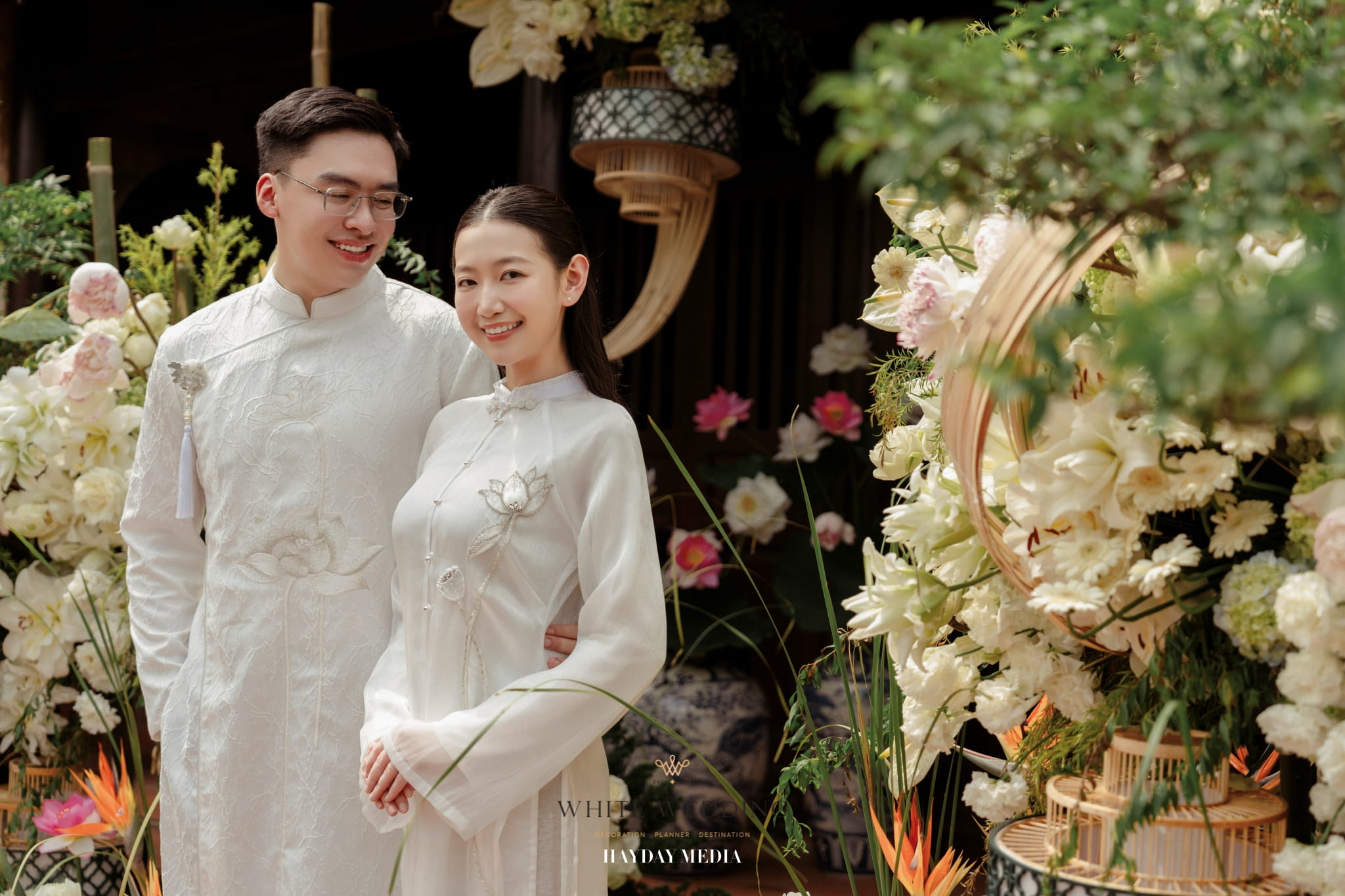 Liên Vân Nhã Sắc 23 trang tri le gia tien lien van nha sac white wedding 50