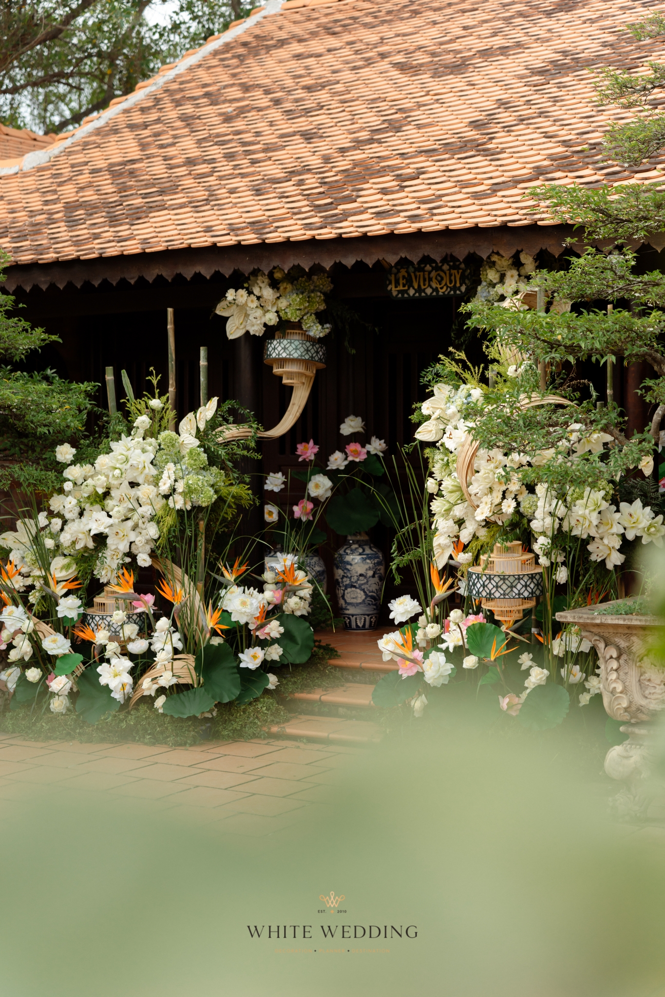 Liên Vân Nhã Sắc 6 trang tri le gia tien lien van nha sac white wedding