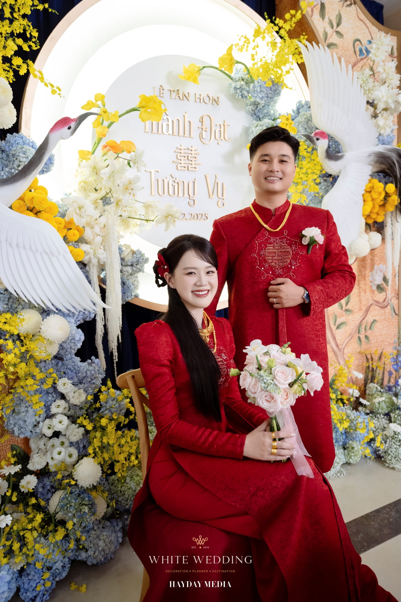 trang tri le gia tien se duyen white wedding 17 2