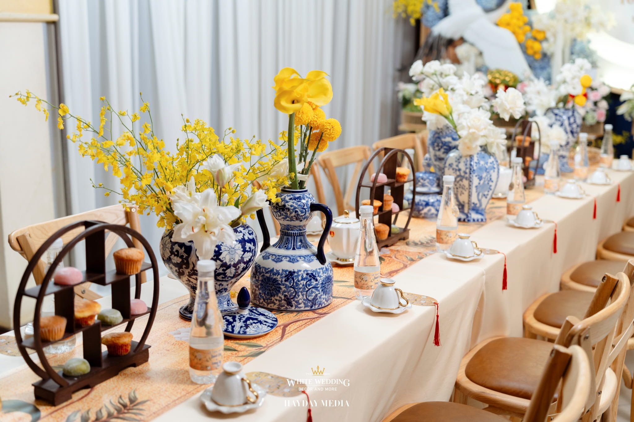 Se Duyên 16 trang tri le gia tien se duyen white wedding 17