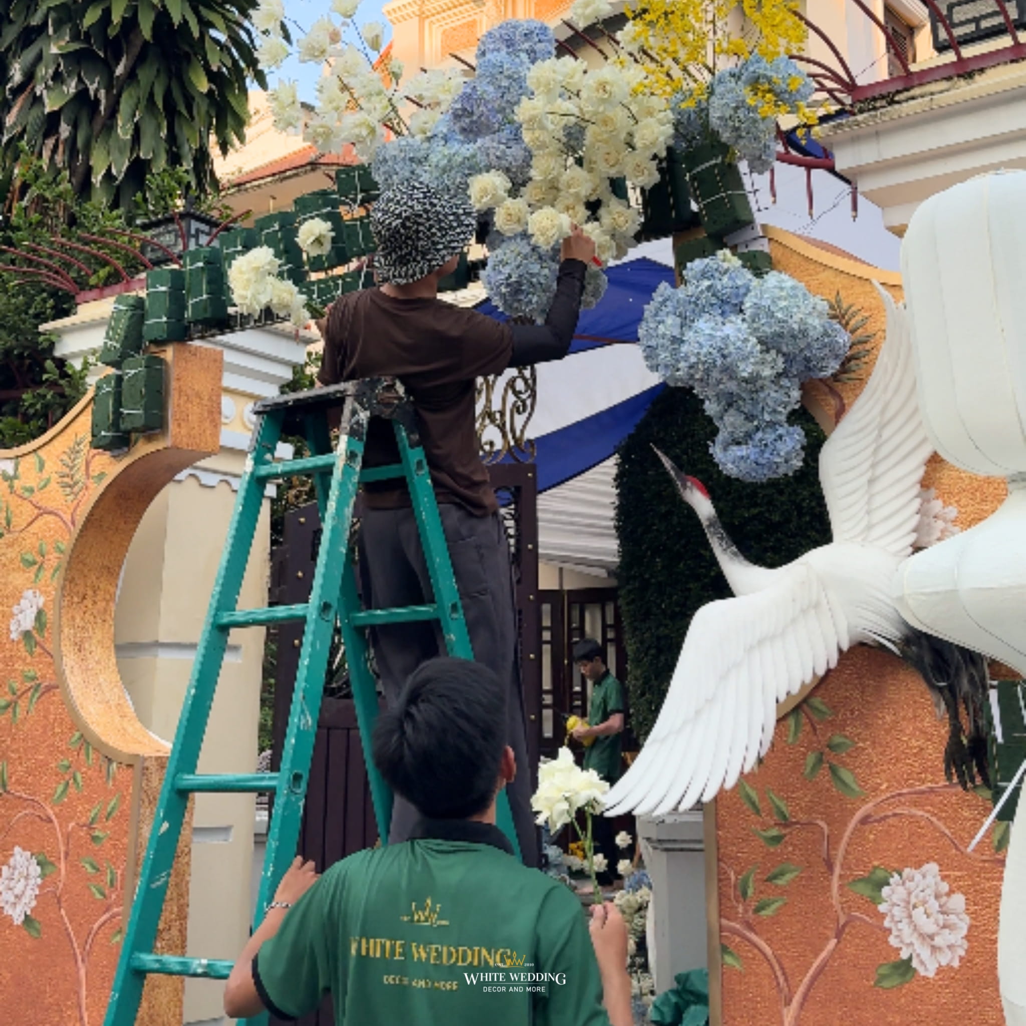 Se Duyên 9 trang tri le gia tien se duyen white wedding 26