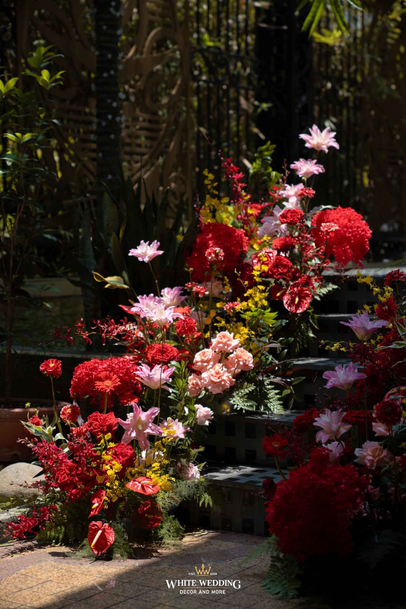 trang tri le gia tien song ngu cat khanh white wedding 14