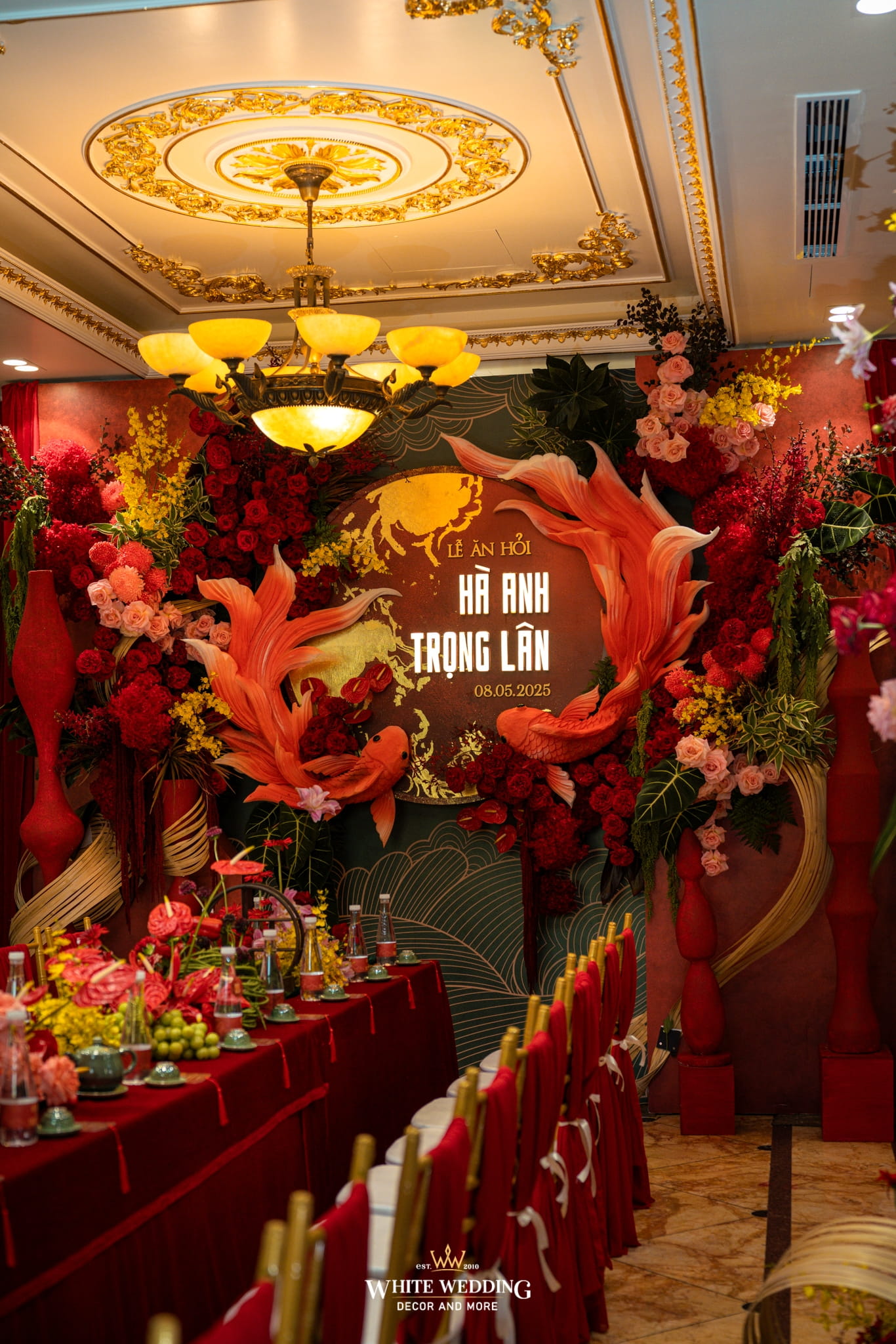 trang tri le gia tien song ngu cat khanh white wedding 17