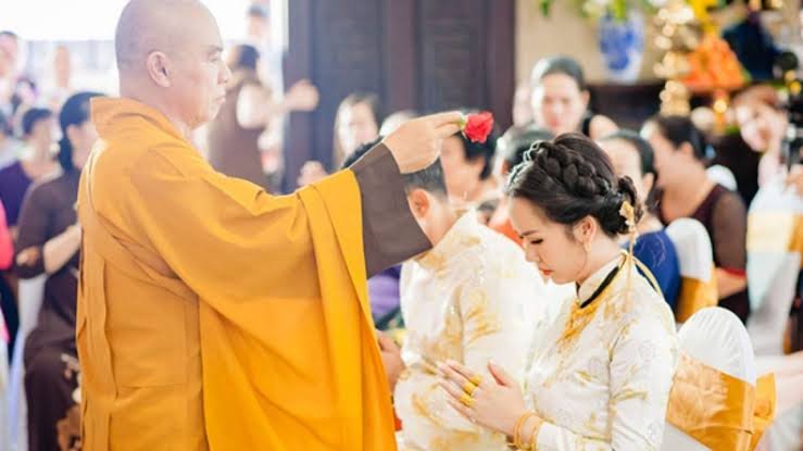 Lễ Lại Mặt & Lễ Hằng Thuận: Những Nghi Lễ Đặc Biệt Trong Đám Cưới Việt 12 le hang thuan white wedding 3
