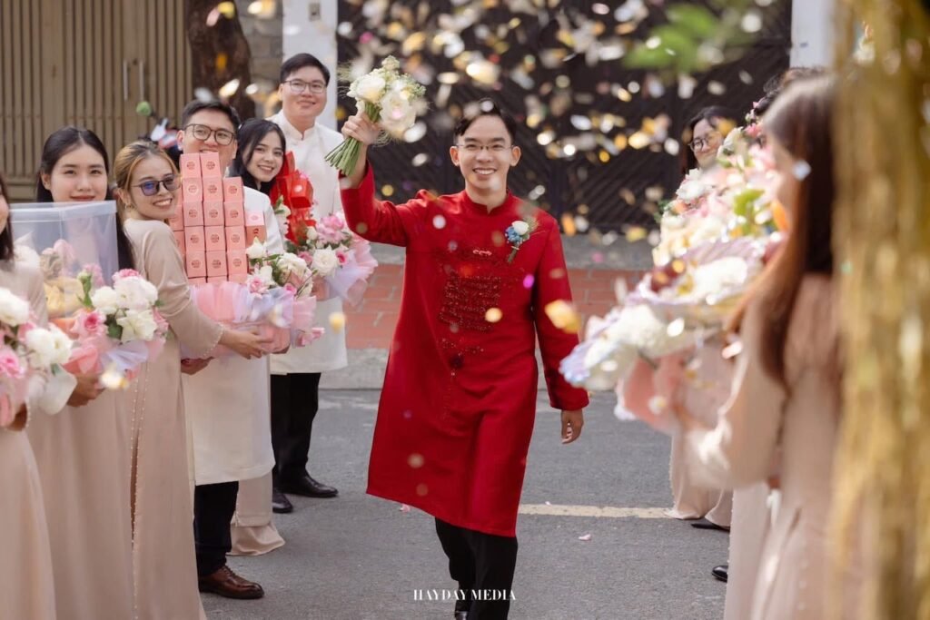 Lễ Rước Dâu: Trình Tự Nghi Thức, Kiêng Kỵ & Kinh Nghiệm Tổ Chức 2 le ruoc dau white wedding 8