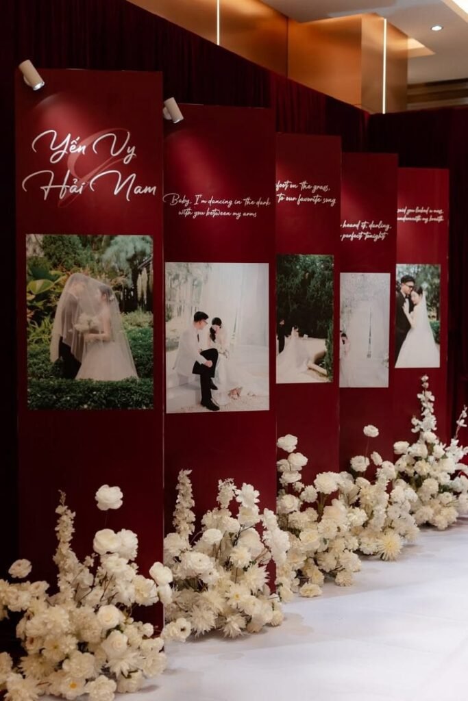 Các Hạng Mục Trang Trí Tiệc Cưới: Chi Tiết Từng Hạng Mục & Báo Giá 15 photobooth wedding 3