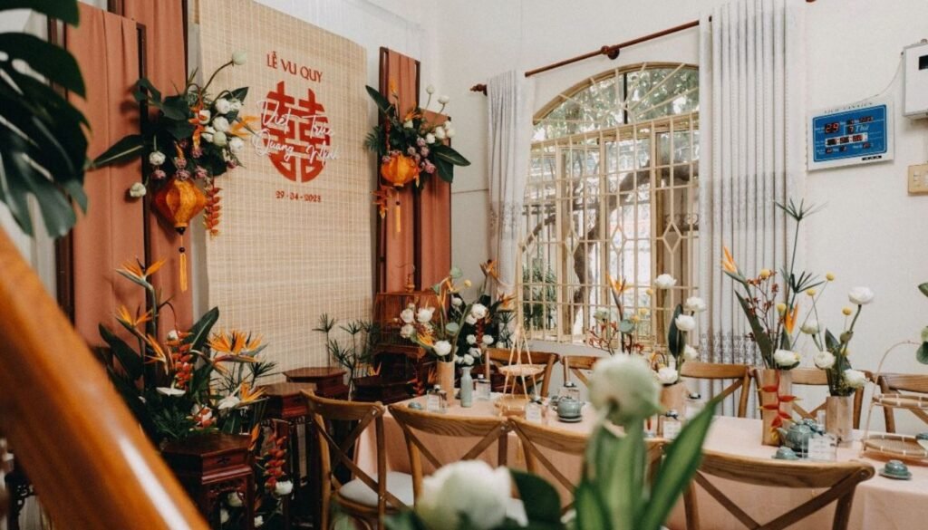 Trang Trí Cưới Phong Cách Hoài Cổ (Vintage/Retro): Ý Tưởng & Cảm Hứng 8 trang tri cuoi phong cach hoai co 4