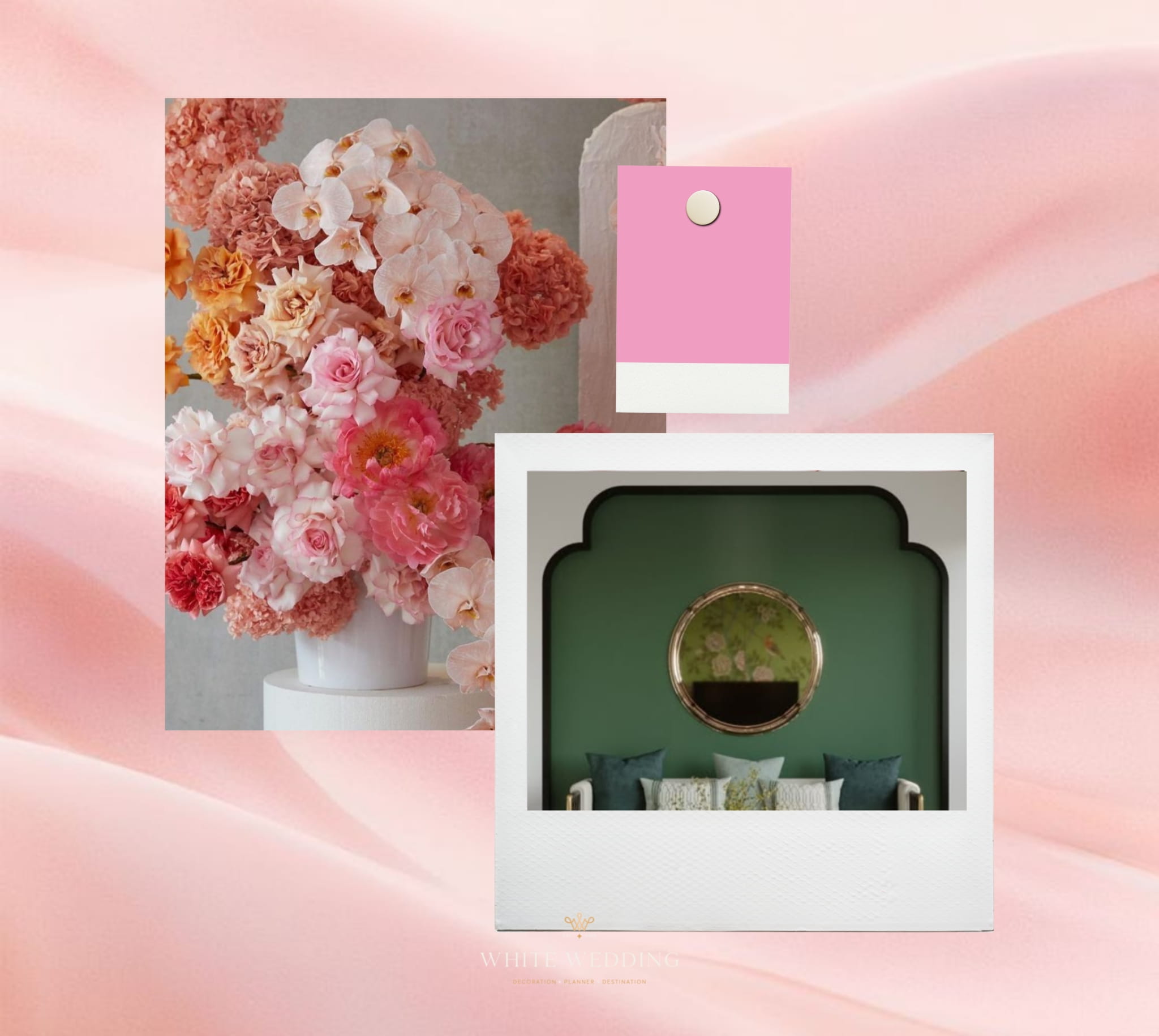 Elegantly Sweet 6 trang tri le gia tien elegantly sweet white wedding 20