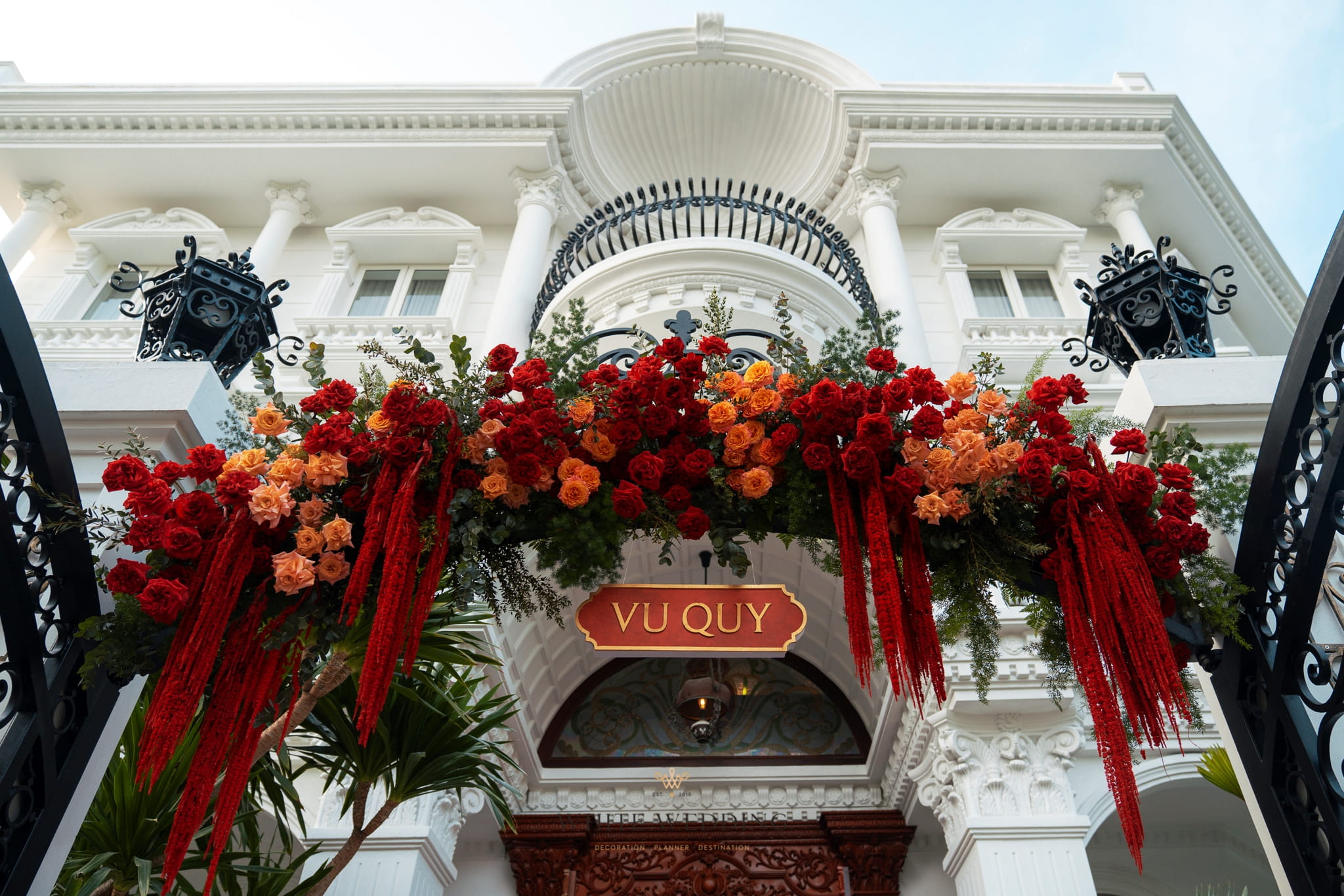 trang tri le gia tien huyen sac thien dieu white wedding 12