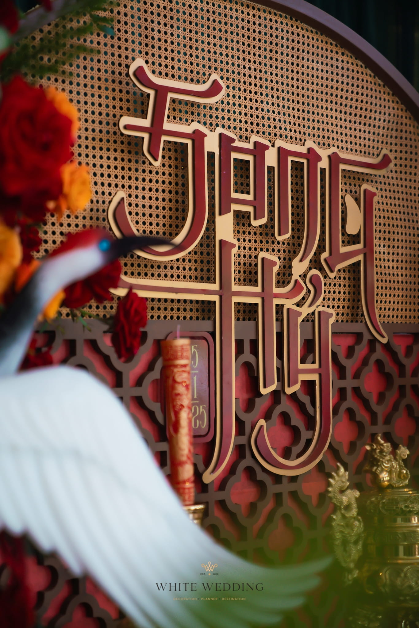 trang tri le gia tien huyen sac thien dieu white wedding 22