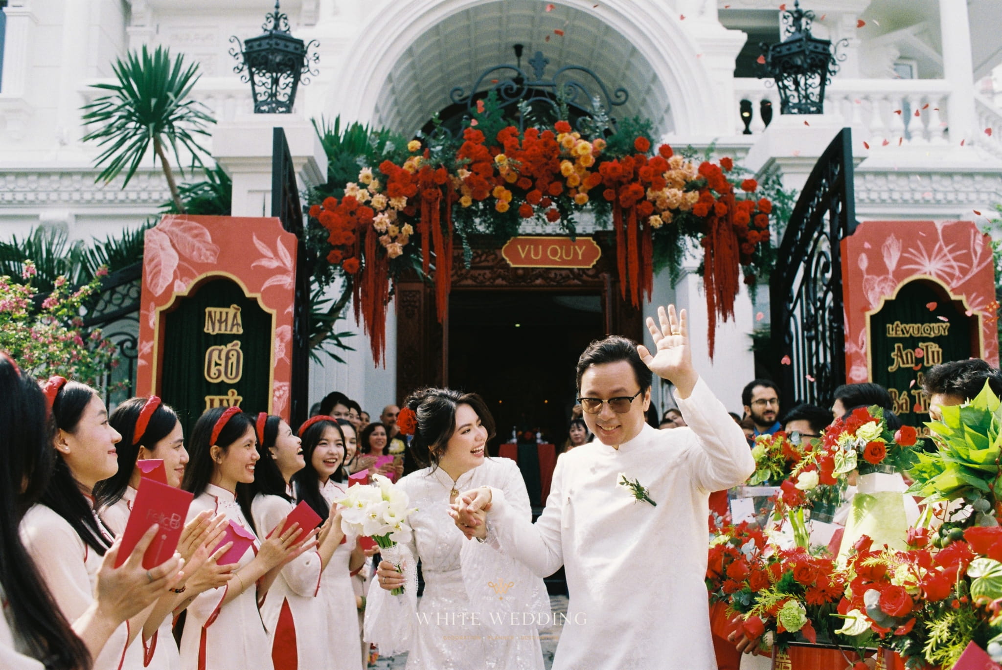 trang tri le gia tien huyen sac thien dieu white wedding 3 2