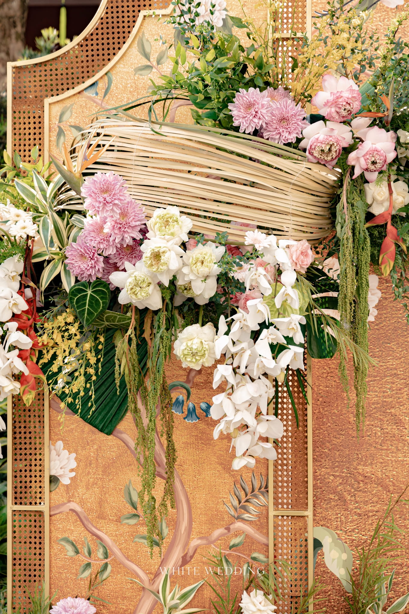 Khổng Tước 9 trang tri le gia tien khong tuoc white wedding 18 1