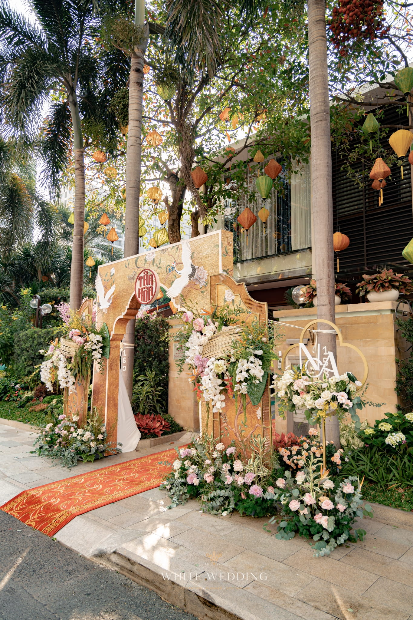 Khổng Tước 2 trang tri le gia tien khong tuoc white wedding 19