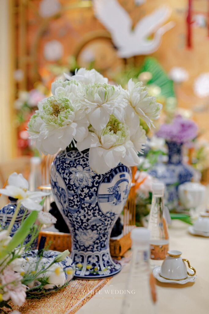 Khổng Tước 18 trang tri le gia tien khong tuoc white wedding 5 1