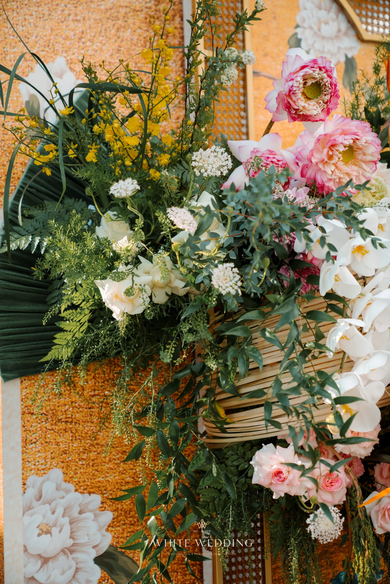 Khổng Tước 4 trang tri le gia tien khong tuoc white wedding 59