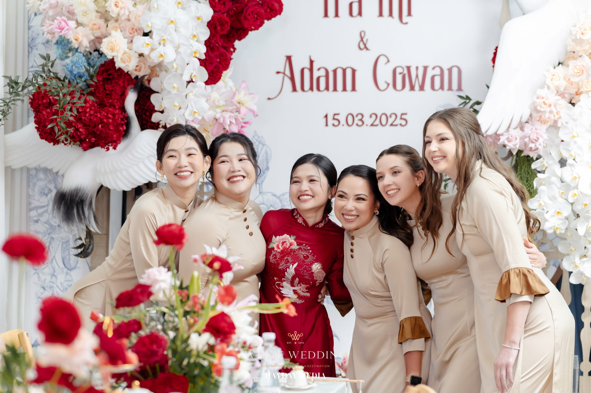 trang tri le gia tien ki su dong duong white wedding 18