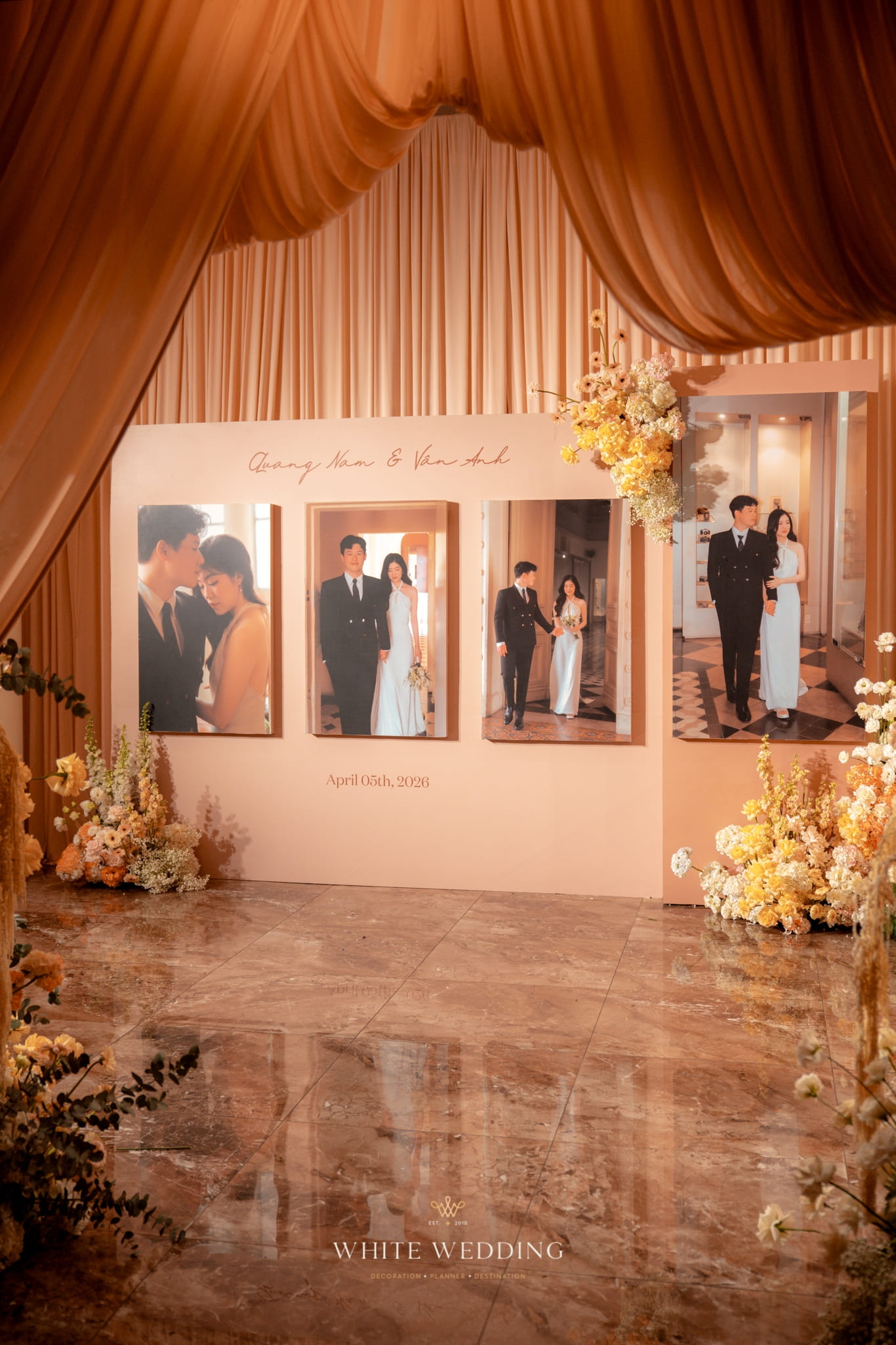 trang tri tiec cuoi amber muse white wedding 13