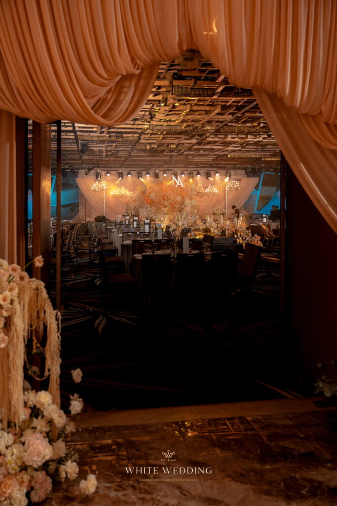 trang tri tiec cuoi amber muse white wedding 14