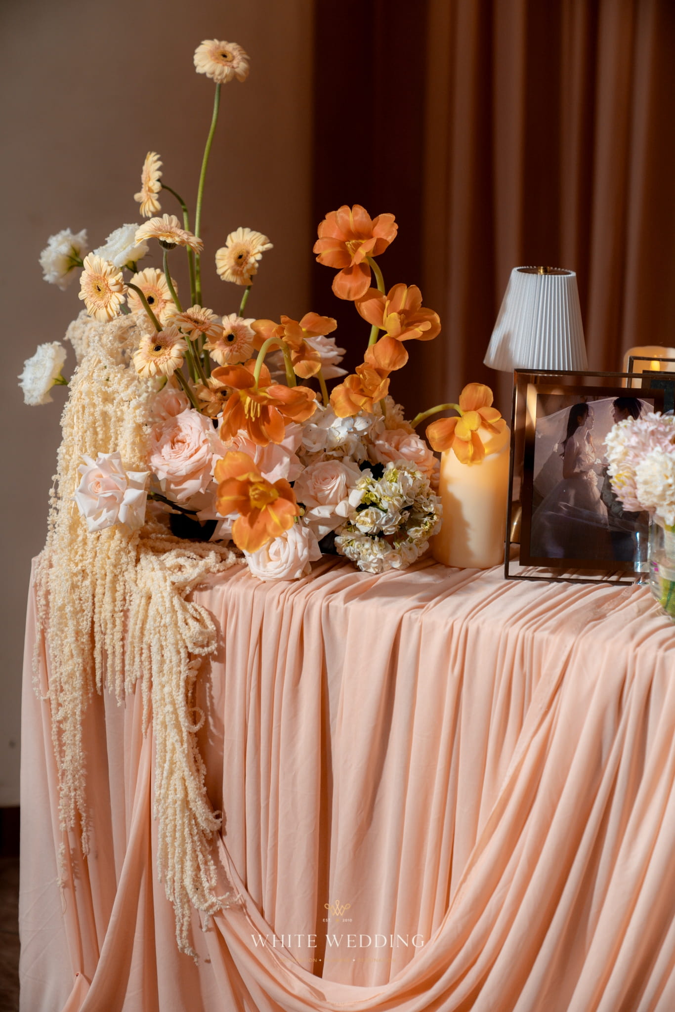 trang tri tiec cuoi amber muse white wedding 23