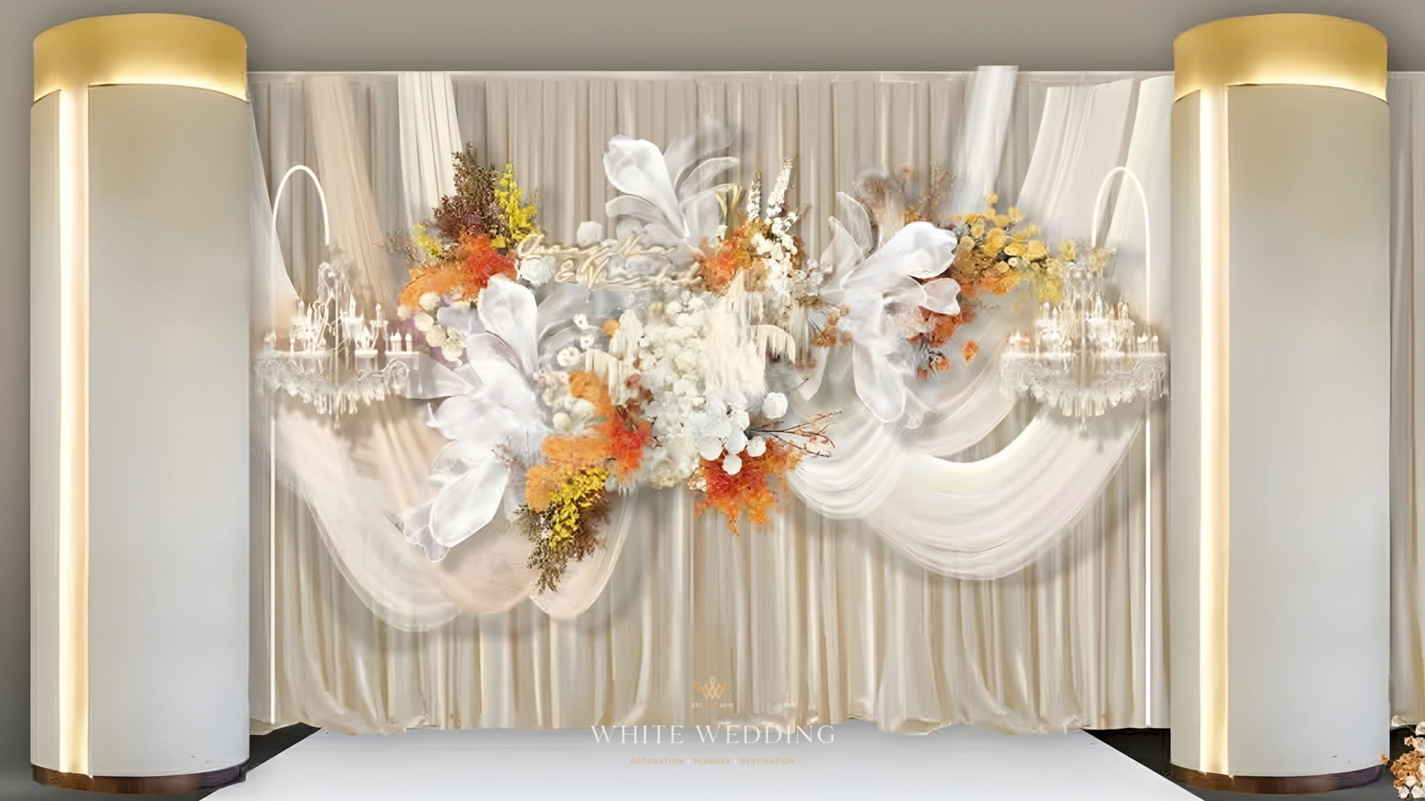 trang tri tiec cuoi amber muse white wedding 5 2