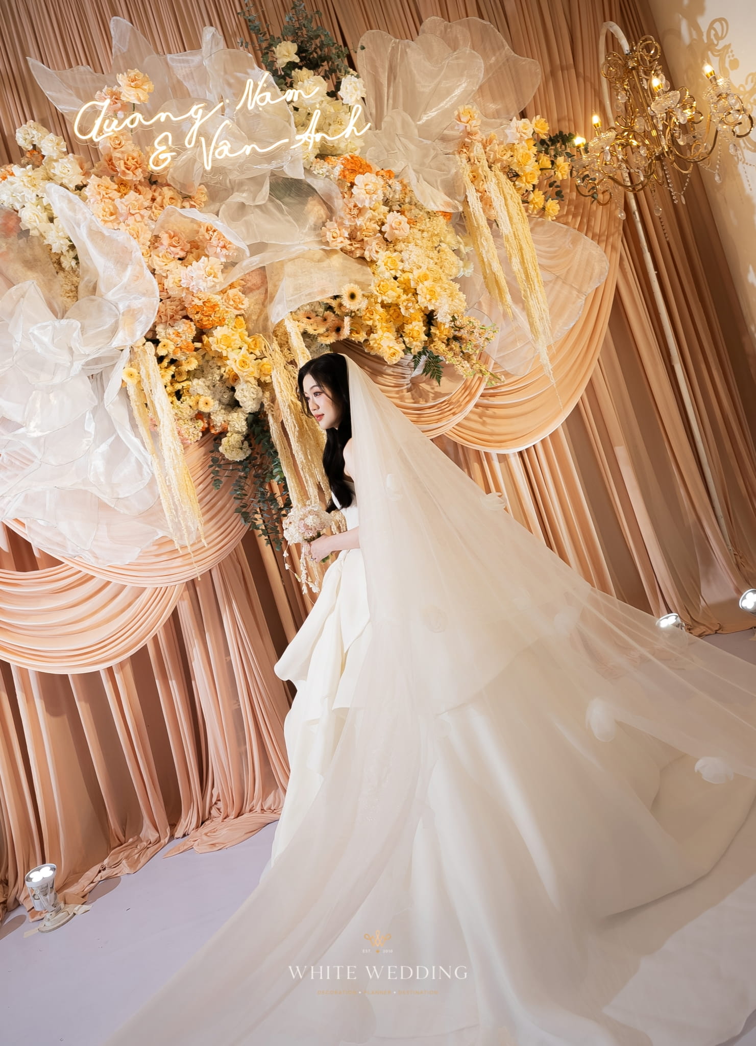 trang tri tiec cuoi amber muse white wedding 9