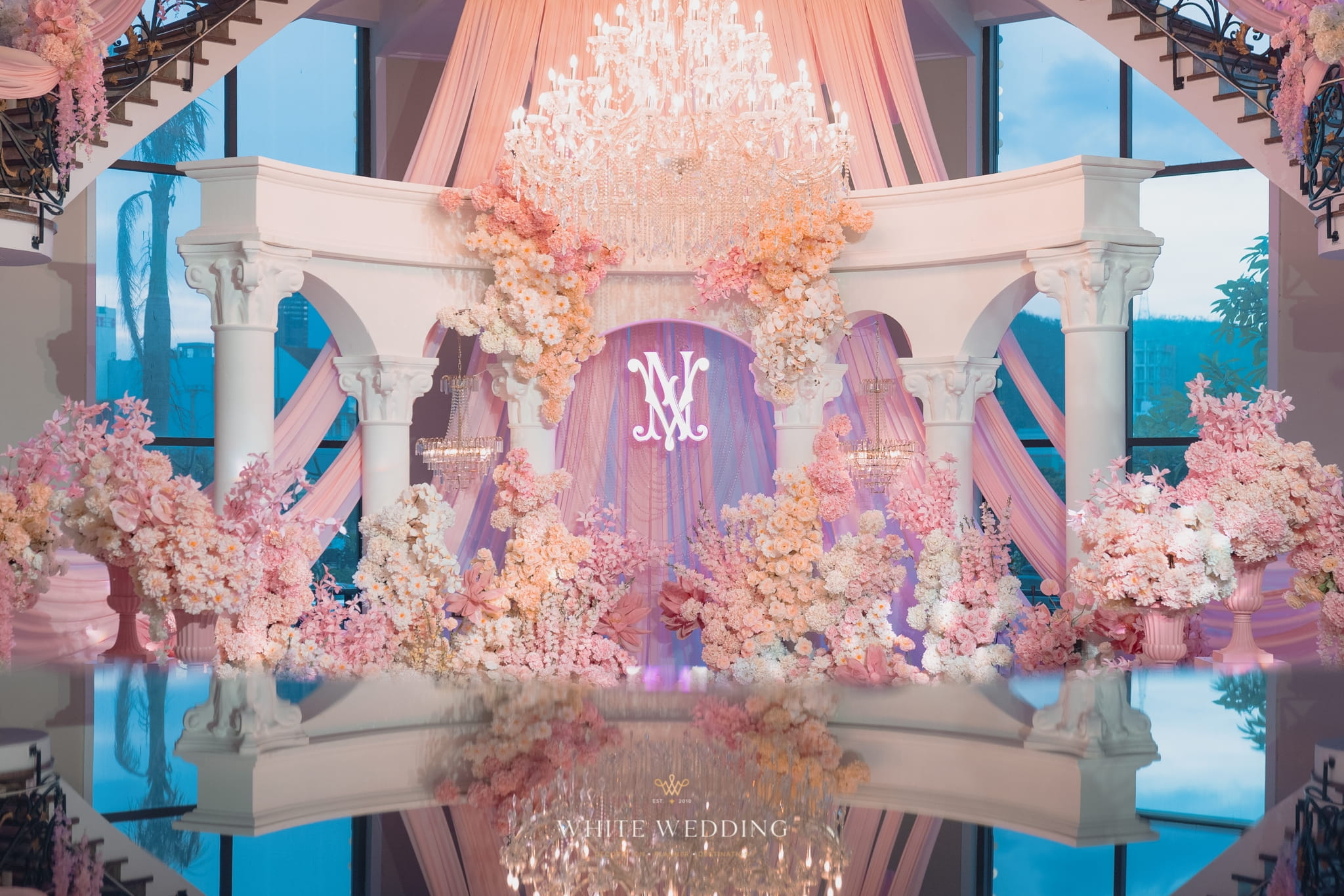 Dear, My Princess 29 trang tri tiec cuoi dear my princess white wedding 1 2