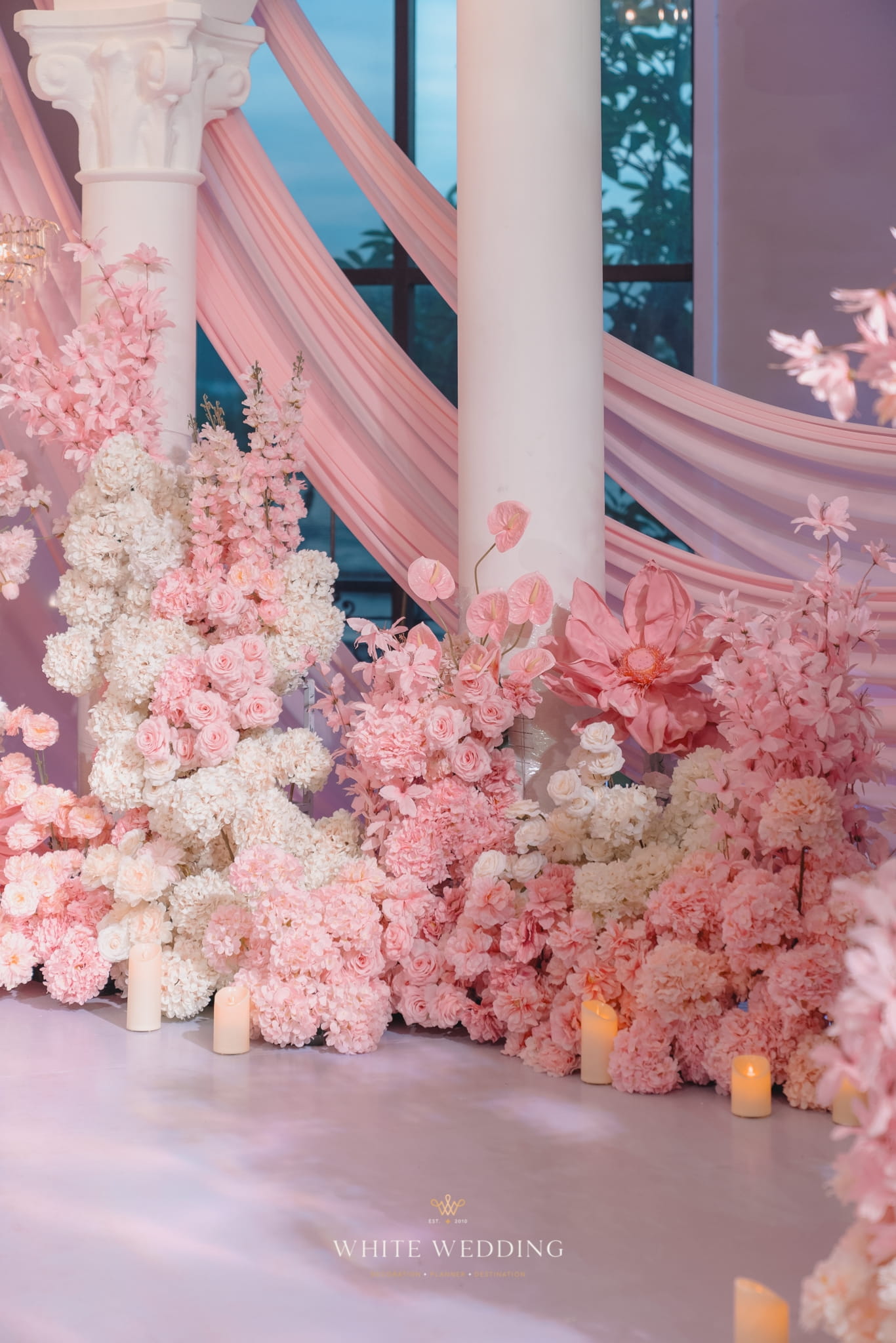 Dear, My Princess 36 trang tri tiec cuoi dear my princess white wedding 10 1