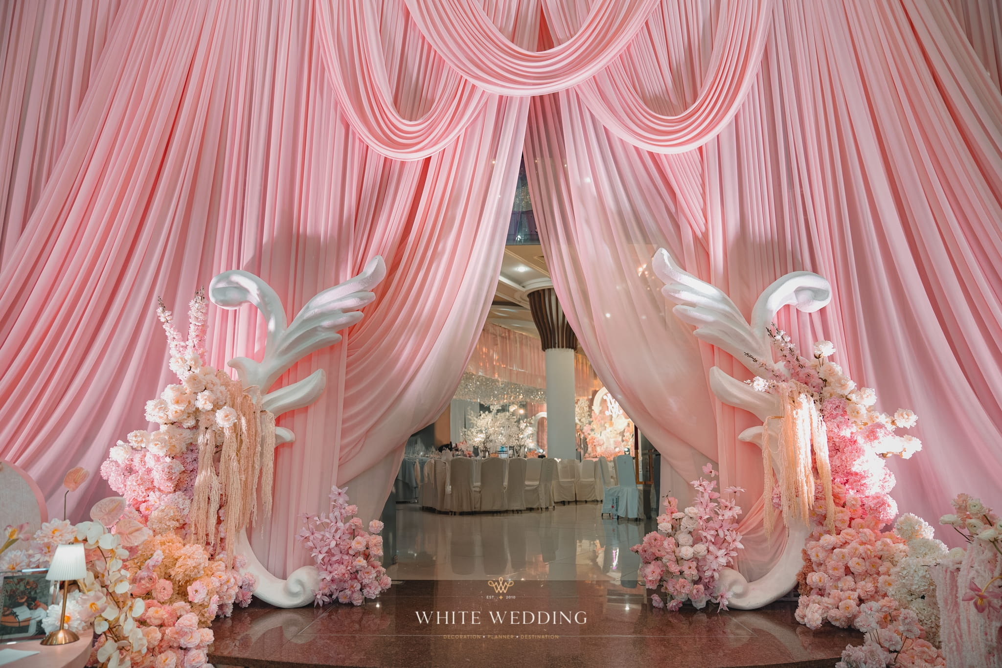 Dear, My Princess 39 trang tri tiec cuoi dear my princess white wedding 18 1