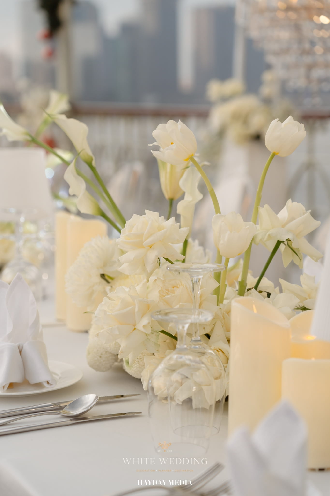 trang tri tiec cuoi dear my princess white wedding 21 1 1