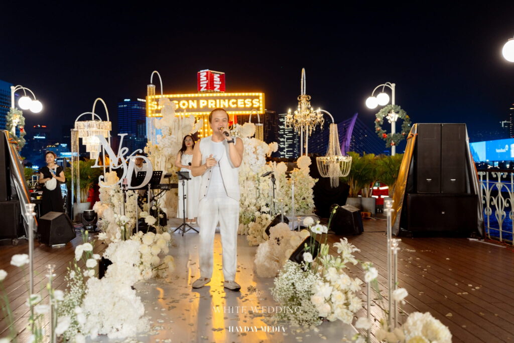 trang tri tiec cuoi dear my princess white wedding 46