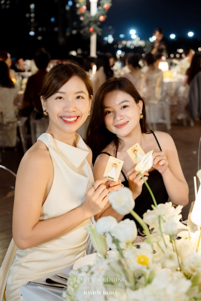 trang tri tiec cuoi dear my princess white wedding 51