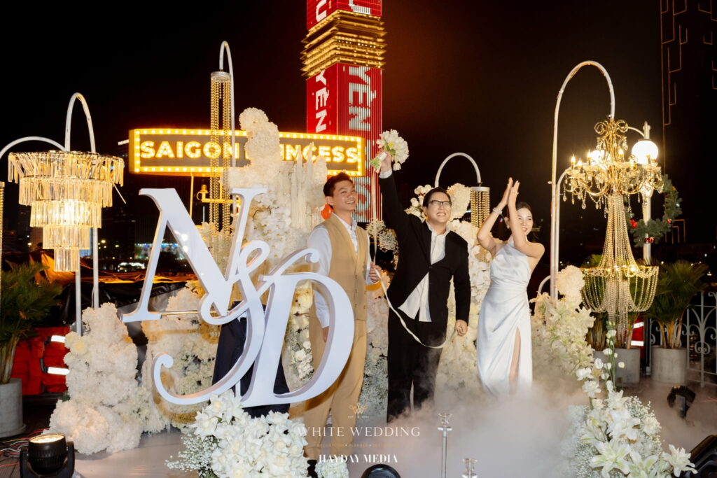 trang tri tiec cuoi dear my princess white wedding 55