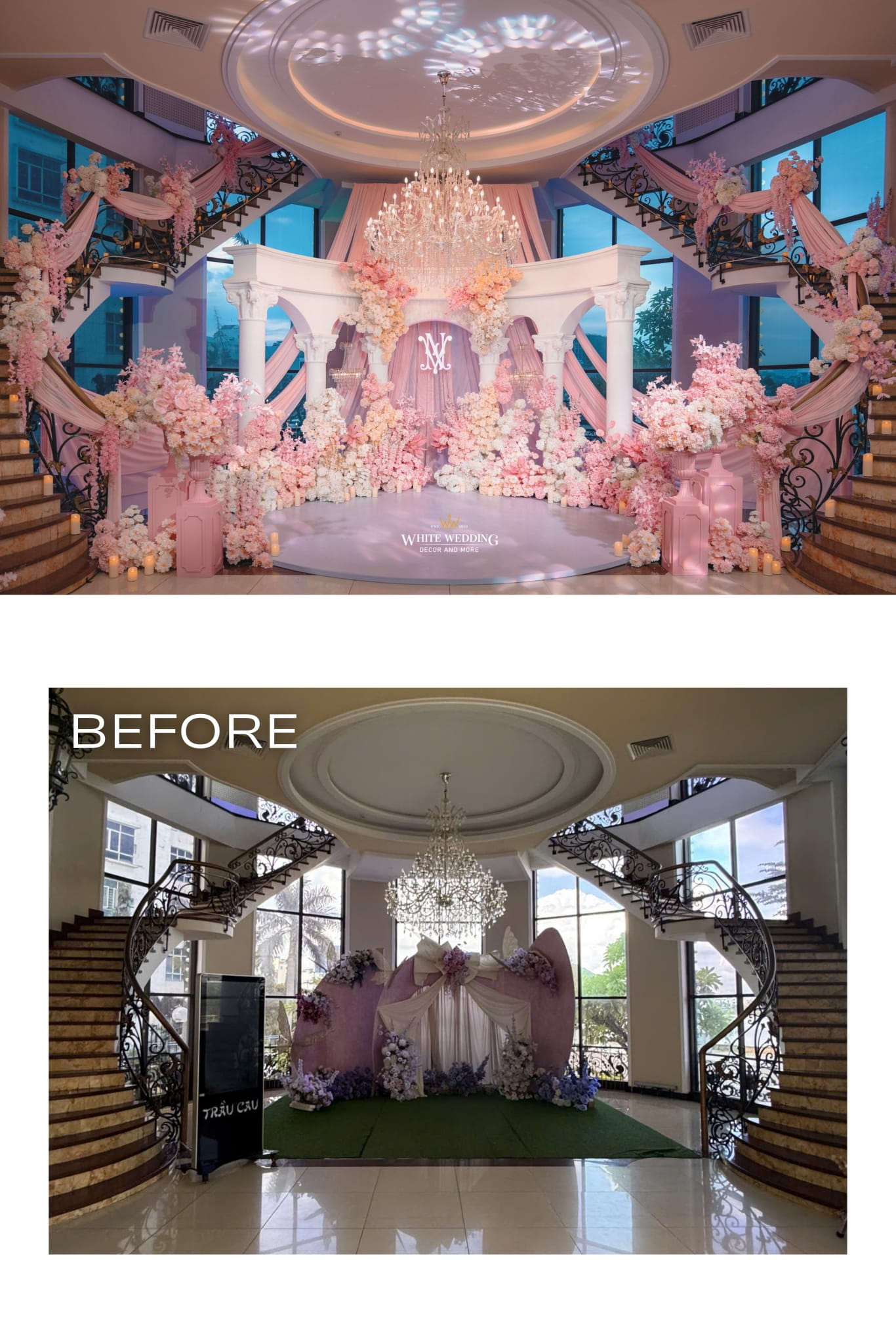 Dear, My Princess 26 trang tri tiec cuoi dear my princess white wedding 9 1 1