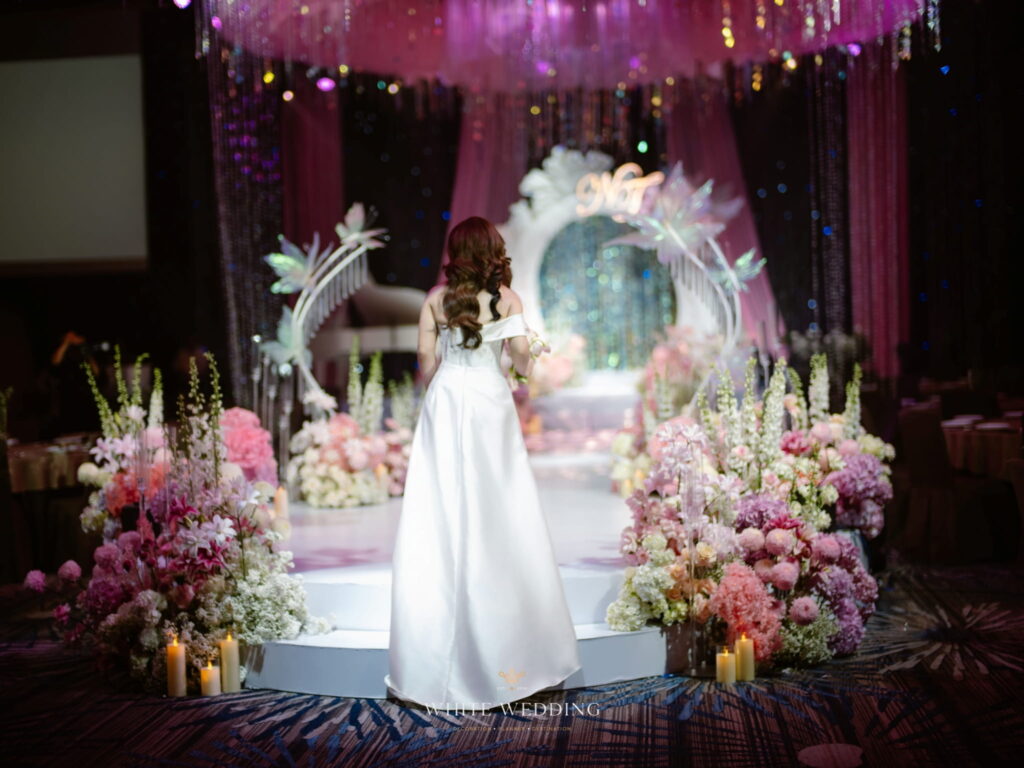 trang tri tiec cuoi floating to the heaven white wedding 114