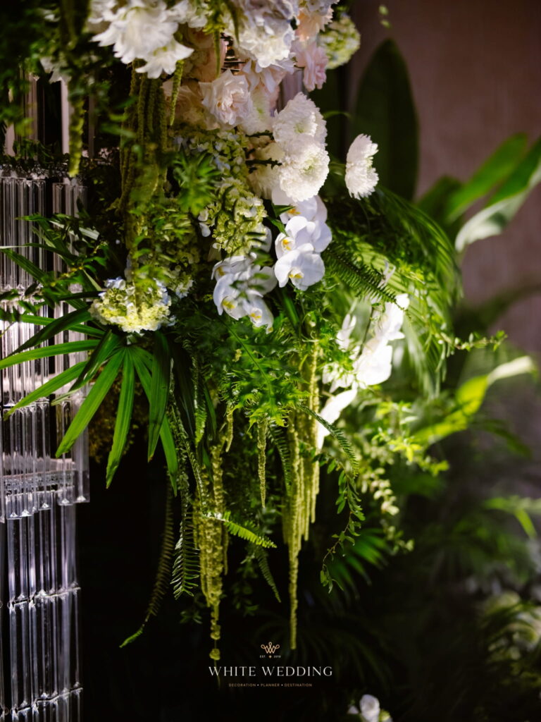 trang tri tiec cuoi green land white wedding 23 1