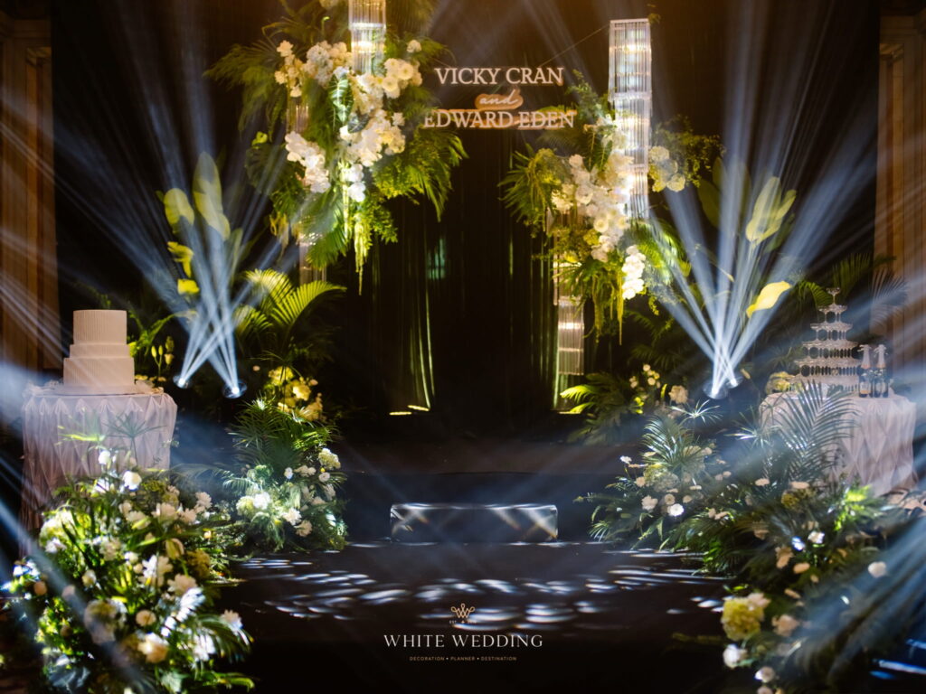 trang tri tiec cuoi green land white wedding 24 1