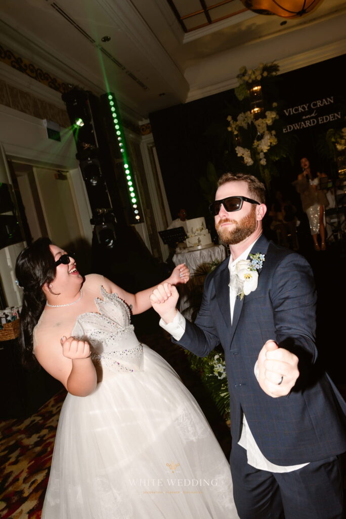 trang tri tiec cuoi green land white wedding 4 3