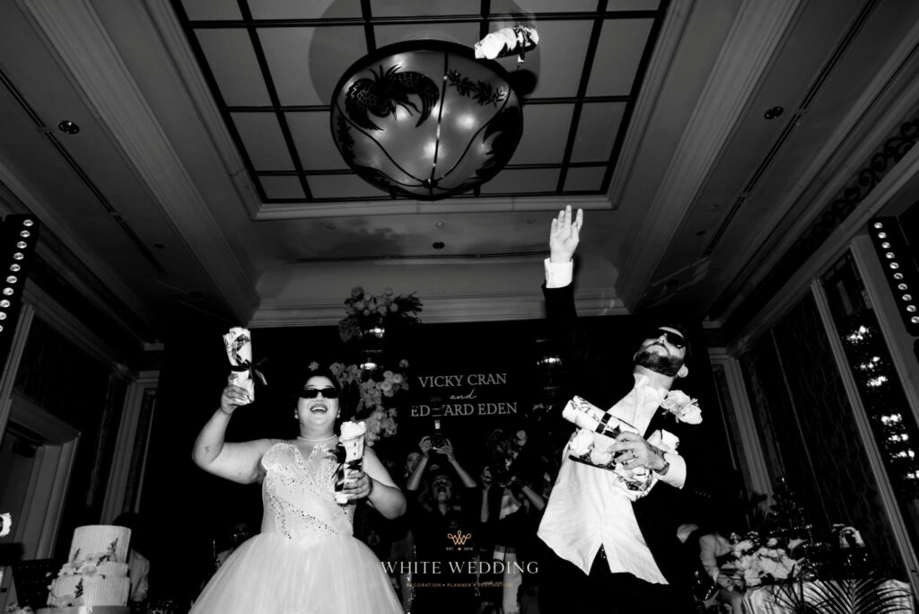 trang tri tiec cuoi green land white wedding 6 3